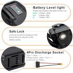 SEENRONGYUAN 36V 48V Ebike Battery, Silver Fish Lithium-ion Battery with 30A BMS for 250W/350W/500W Electric Bike Bicycles Folding Bike Mountain Bike Motor (36V 10.6AH)