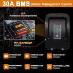 SEENRONGYUAN 36V 48V Ebike Battery, Silver Fish Lithium-ion Battery with 30A BMS for 250W/350W/500W Electric Bike Bicycles Folding Bike Mountain Bike Motor (36V 10.6AH)