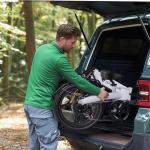 isinwheel U5 Pro E Bike for Adults Electric Bike with Front Suspension, 48V 500W Folding Ebikes for Adults, Aluminum Frame, 7 Speed Gear, 20mph Foldable Electric Bicycles, 20" Fat Tire Ebike