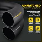 Ultraverse 20 x 4.0 Inner Tube Set with Schrader Valve - Ideal for Mountain Bikes & E-Bikes with 20-Inch Fat Tires - Durable & Reliable Performance- 2 Pack with Tyre Levers