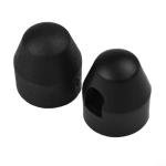 E-Bike Hub Motor Nuts Bike Safety Washers Electric Bicycle Wheel Lock Nuts Motor Axle Bolt Screw Set, E-Bike Hub Motor Axle Lock Nut Set, Replacement Nuts for Electric Bikes(for M14 Rear)