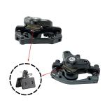 LOOEEL 1 Pair Bike Mechanical Disc Brake,Universal Front and Rear Mechanical Disc Brake Calipers for Mountain Bikes,Folding Bikes,Road Bikes