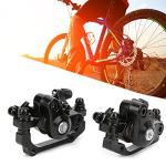 LOOEEL 1 Pair Bike Mechanical Disc Brake,Universal Front and Rear Mechanical Disc Brake Calipers for Mountain Bikes,Folding Bikes,Road Bikes