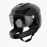 THE BEAM Virgo Full Face Helmet – Revolutionary Protection for E-Bikes, Scooters & More, MIPS Brain Protection System, Lightweight, Smart Brake Light, Unisex (Medium/Black)