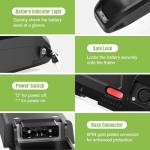 BAFANG 48V 20Ah Lithium Ebike Battery CAN Protocol with Comunication Function 30A BMS for 0-1500W Motor Electric Bike Conversion Kit