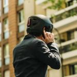 THE BEAM Virgo Full Face Helmet – Revolutionary Protection for E-Bikes, Scooters & More, MIPS Brain Protection System, Lightweight, Smart Brake Light, Unisex (Medium/Black)