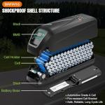 BAFANG 48V 20Ah Lithium Ebike Battery CAN Protocol with Comunication Function 30A BMS for 0-1500W Motor Electric Bike Conversion Kit