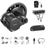 BAFANG 1000W Mid Drive Kit,BBS03 BBS-HD 52V Ebike Motor with Digital Display&46T Chainring,Mid Drive Electric Bike Conversion Kits with Battery(Optional) Fit 68-73MM BB Size Bikes