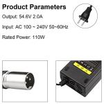 Fancy Buying 54.6V 2A ebike Charger for 48v Fast and Safe 3-Pin Charging of 13S Li-ion Battery