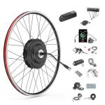 BAFANG Ebike Conversion Kit 48V 500W/750W Rear Hub Motor -G0900 Electric Bike Kit with LCD Display &Battery for 20"/26"/27.5"/700C Mountain/City/Road Bikes (135-142mm Dropout)