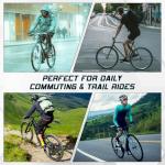 BUCKLOS Mountain Bike Disc Brake kit, MTB Mechanical Line Pulling Disc Brakes Caliper with Aluminum Alloy Levers /160mm Rotor,/is/PM Universal Adapter for Ebike/Folding Bike/Scooter/Fat Bike