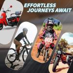 VATOSO 48V 10Ah Lithium Ebike Battery with 30A BMS, Compatible with 100W-800W Motors, for Electric Bikes, Scooters, ATVs, Electric Dirt Bikes