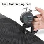 INLETTER Heated E-Bike Battery Cover Winter Waterproof Thermal Case for Electric Bicycle Extends Battery Life Range in Cold Weather for Commuting and Riding,Black