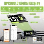 BAFANG 750W Mid Drive Kit,Mid Drive Ebike Conversion Kit Brushless Upgraded Motor with DPC080 Digital Display and 44T Chainring for Commuter Bike,Recumbent Trike,Mountain Bike,Cargo Bike