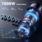 Jasion EBS Electric Bike for Adults, 1000W Peak Motor up to 25MPH Top Speed Ebike, Aluminum 20'' Fat Tire Electric Bike Built-in 48V Removable Battery with 55 Max Miles, Folding Ebikes for Adults