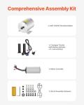 VEVOR 2000W Electric Brushless DC Motor Kit - 48V 4300rpm Motor with Upgraded Speed Controller and Throttle Grip Kit for Go Karts E-Bike Motorcycle Scooter DIY