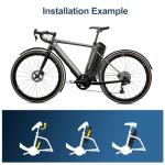 Airuxuan 48V 10Ah Ebike Battery, Silver Fish Lithium-ion Battery with 2A Charge for 200-550W Electric Bicycles Folding Bike Mountain Bike Motor