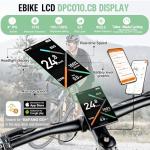 BAFANG 52V 1000W Mid Drive Kit - BBS-HD CAN Bus Motor Electric Bike Conversion Kit with DPC010 Display & 52V 20Ah Battery,Ebike Conversion Kit with 46T Chainwheel for Mountain Bike Road Bicycle