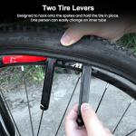 20x4 Inner Tube Compatible with E-Bikes Mountain Bikes Fat Tire Bike Tube Schrader Valve Butyl Rubber with Tire Lever,Valve Core,Remover Tool,Tire Stem Valve Caps Bicycle Inner Tube