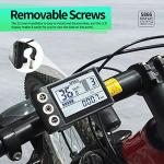 MUSELK EBike Conversion Kit 500W/1000W/1500W, 36V/48V 22A/30A/35A Brushless Controller Mini LCD S866 Display for Electric Bicycle Scooter Mountain Bike Parts