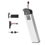 VEVOR Folding Ebike Battery, 48V 10.4Ah Electric Bike Lithium Battery Pack with BMS, 3A Charger, Lock for 1000W E-Bike Motor, Detachable Electric Bicycle Replacement Kit with Handle & Discharge Socket