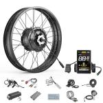 BAFANG Ebike Conversion Kit 48V 1000W - Rear Hub Motor for 20" Fat Tire Bikes with SW2-M58 Display (No Battery Included) | Conquer Deep Snow, Winter Trails, Sand & Off-Road Terrain