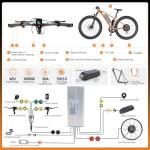 BAFANG Ebike Conversion Kit 48V 1000W - Rear Hub Motor for 20" Fat Tire Bikes with SW2-M58 Display (No Battery Included) | Conquer Deep Snow, Winter Trails, Sand & Off-Road Terrain