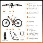 BAFANG Ebike Conversion Kit 48V 1000W - Rear Hub Motor for 20" Fat Tire Bikes with SW2-M58 Display (No Battery Included) | Conquer Deep Snow, Winter Trails, Sand & Off-Road Terrain