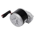 FONSOLUM Electric Bicycle Motor Kit, 24V 250W E-Bike Conversion Kit for Chain Drive, 330rpm Electric Gear Bicycle Rear Derailleur w/Brushed Controller&Light&Key, Mid Installation Kit for Most Bicycles