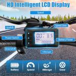 GOCIO 26" Fat Tire Electric Bike for Adults - 48V 750W Powerful Motor, 40 Miles Range, Dual Suspension, All-Terrain E-Bike