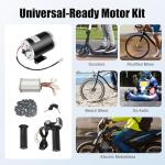 EEYBLAEEY48V 1000W Electric Bike Conversion Kit, Brush Motor with Controller for Bicycle to E-Bike DIY, Complete Scooter Accessories Set for Adults, Mountain & Commuter Bikes