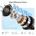 Jasion EBS Electric Bike for Adults, 1000W Peak Motor up to 25MPH Top Speed Ebike, Aluminum 20'' Fat Tire Electric Bike Built-in 48V Removable Battery with 55 Max Miles, Folding Ebikes for Adults