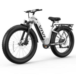Vivi ACE07 Electric Bike for Adults, 26" x 4.0 Fat Tire Ebike, 1500W Peak Motor Electric Bike, 25MPH Ebikes for Adults with 48V 720WH Removable Battery, 7 Speed, SGS Certified to UL2849