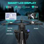 Vivi ACE01 Electric Bike for Adults,26" x 4.0 Fat Tire Ebike,1500W Peak Motor Torque Sensor Electric Mountain Bike,25MPH Electric Bicycle with 48V 15AH Battery,Hydraulic Brake,SGS Certified to UL2849