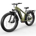 Vivi ACE01 Electric Bike for Adults,26" x 4.0 Fat Tire Ebike,1500W Peak Motor Torque Sensor Electric Mountain Bike,25MPH Electric Bicycle with 48V 15AH Battery,Hydraulic Brake,SGS Certified to UL2849