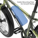 YASCO Ebike Battery Base Bottom Holder for Hailong Electric Bike Battery Mounting Plate Bracket with Connector (Hailong 4 pins)