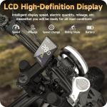 HiKeep Electric Bike for Adults - 1500W Peak Motor, 48V15.6Ah Battery, 28MPH Fat Tire Ebike with Dual Suspension, 20 × 4.0 Inch All-Terrain Tires, Dual Mechanical Disc Brake, Safety Tested to UL 2849