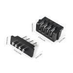 ZLiT Battery Power Box Discharge Connector 4 Pins Male or Female Fit for Hailong Parts Plug
