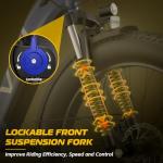 Vivi ACE07 Electric Bike for Adults, 26" x 4.0 Fat Tire Ebike, 1500W Peak Motor Electric Bike, 25MPH Ebikes for Adults with 48V 720WH Removable Battery, 7 Speed, SGS Certified to UL2849