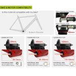 BAFANG Mid Drive Kit 500W 750W 1000W BBS02B BBSHD Electric Bike Conversion Kit 48V13AH/20AH 52V20AH Ebike Conversion Kit for Mountain Bike Road Bike with Battery and Display(Optional)