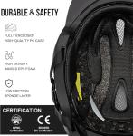 LUMDEER Ebike Helmet with Turn Signals, Electric Scooter Helmet for Adults with Front and Rear Lights LED, Bike Helmet for Men and Women, Bicycle Helmet with Photochromic Goggles & Auto Brake