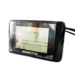 NULKOMMA ADDMOTOR LCD Display Meter 48V Ebike Conversion Kit Speed Control Panel Screen Electric Bicycle Computer Waterproof 5-pin Male Connector