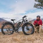 Jasion EB5 MAX Ebike for Adults with 1500W Peak Motor,720 Wh Removeable Battery, 26'' Fat Tire Electric Mountain Bike, 28+MPH Speed, Cruise Control, 7-Speed