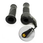Elvaesther Electric Bike Throttle, EBike Throttle Grip PT-1 Ebike Controller Compatible for Bafang Mid-Drive Motor Conversion Kits Throttle Full Grip BBS01 02 HD SM-3A Waterproof line BF Version