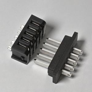 KH866 E-Bike Battery Power Discharge Connector – Compatible with Hailong 5 Pin Connector Pair Male & Female Plug for Ebikes Battery, Cycling Parts, Black & Silver