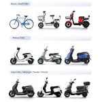 BZXIANSV Waterproof Cycling Raincoat - Hooded Rain Poncho with Mirror Cover for Bike, E-bike, Motorcycle, and Mobility Scooter(Silver Grey,4xl)