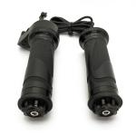 Elvaesther Electric Bike Throttle, EBike Throttle Grip PT-1 Ebike Controller Compatible for Bafang Mid-Drive Motor Conversion Kits Throttle Full Grip BBS01 02 HD SM-3A Waterproof line BF Version