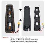 ShunTongDa Ebike Battery 48V 14Ah 672W Electric Bike External Battery Pack for RadExpand 5 Plus RadWagon RadRunner 2 RadWagon 4 5 Rad Power Folding Utility E-Bike Batteries with Base
