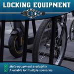 Honszex Electric Scooter Lock, Anti-Theft Cable Lock with Key, 39.37inch for E-Scooter, Electric Bike, Bicycle, Motorbikes