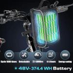 Vivi Electric Bike for Adults, 1000W Peak Folding Electric Mountain Bike 26'' Commuter Ebike 22MPH Foldable Ebike Adult Electric Bicycles with Battery, Dual Shock Absorber, SGS Certified to UL2849